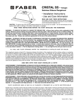 Faber CRIS36SSH300 User guide