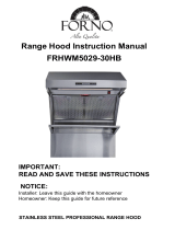 Forno FRHWM5029-30HB Owner's manual