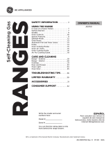 GE JGS760SPSS Owner's manual