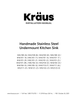KRAUS KHU100-30-1610-53SSMB User manual