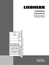 Liebherr CS1400RIM Installation guide