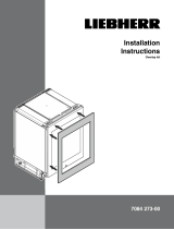 Liebherr WU3400 Installation guide