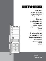 Liebherr CS1321R User guide