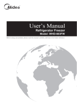 Midea WHD663FWEB1 User manual