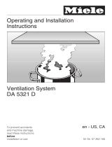 Miele DA5321D User manual