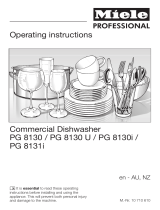 Miele PG8130I120V Operating instructions