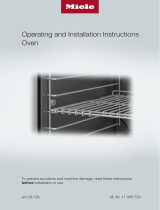 Miele H68802BP2 Installation guide