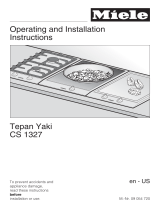 Miele CS1327YSS Installation guide