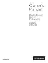 Monogram ZIDS240 User manual