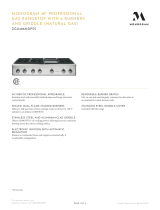 Monogram ZGU486NDPSS User guide