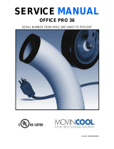 Movincool OFFICEPRO36 Owner's manual