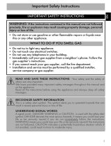 Smeg S9GMXU9 Operating instructions