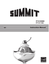 Summit Appliance  FF1511SS  User manual