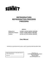 Summit ALR47BCSSHV Owner's manual