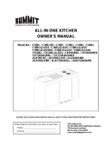 Summit CK54SINKL Owner's manual