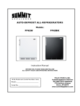 Summit  FF61WADA  Owner's manual