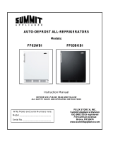 Summit FF63BKBISSHH User manual