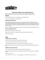 Summit ADAH1624B Owner's manual