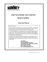 Summit GC443BGL Owner's manual