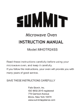 Summit MHOTR24SS2 User manual
