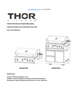 Thor MK04SS304 32-Inch Built-In Liquid Propane Grill User manual