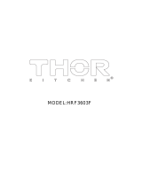 Thor Kitchen HRF3603F Owner's manual