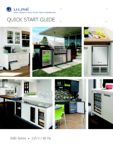 U-Line U2224WCINT00A Quick start guide