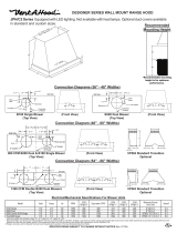 Vent-a-Hood JPH236C2BLAS Installation guide