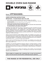 Verona VPFSGG365DSS Operating instructions