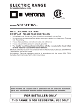 Verona VDFSEE365 Owner's manual