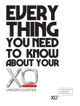 XO  XOU30BWDDGS  User manual