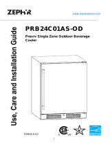 Zephyr PRB24C01AS-OD Owner's manual