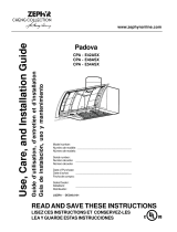 Zephyr CPA-E42ASX User manual