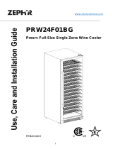 Zephyr PRW24F02BG User manual