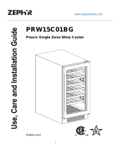 Zephyr PRW15C01BG Owner's manual