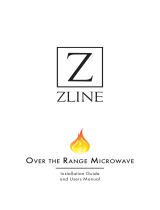ZLINE KITCHEN & BATH Over the Range Microwave Owner's manual