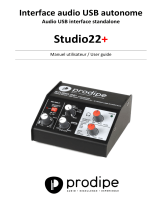 Prodipe Audio USB Interface Studio 22 + User guide