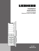 Liebherr CS1360B Installation guide