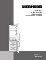 Liebherr CS1360B Owner's manual
