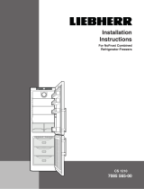 Liebherr CS-1210 Installation guide