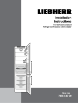 Liebherr CBS-1360-L Installation guide