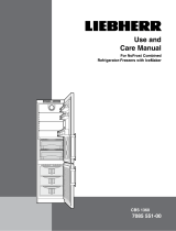 Liebherr CBS-1360-L Owner's manual