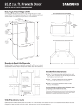 Samsung RF28T5101SG Installation guide