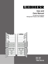 Liebherr CBS1661 Owner's manual