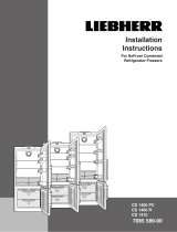 Liebherr CS-1410 Installation guide