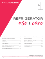 Frigidaire 1627530 Owner's manual