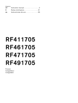 Gaggenau RF 411 705 Owner's manual