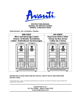 Avanti WCV38DZ User manual