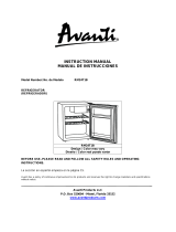 Avanti RM24T1B Owner's manual