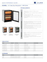 U-Line U-2224RGLS-00B Reference guide